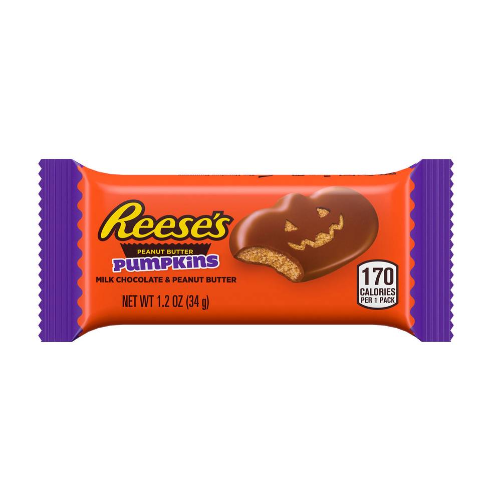 Reese's Milk Chocolate Peanut Butter Pumpkins (1.2 oz)