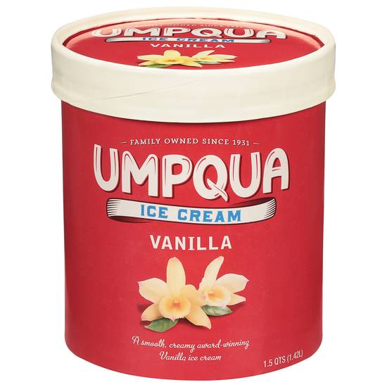 Umpqua Dairy Vanilla Ice Cream (1.7 quarts)