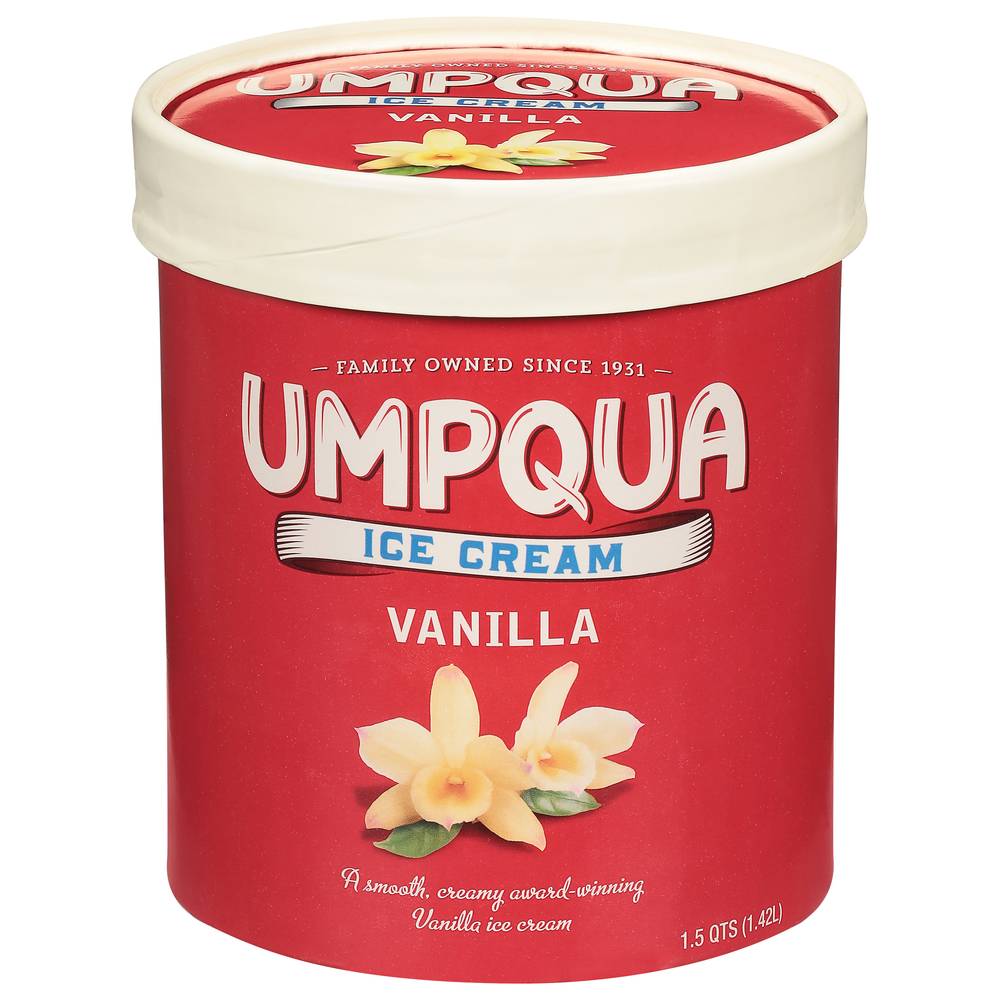 Umpqua Vanilla Ice Cream (3.12 lbs)