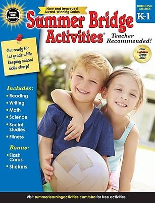 Summer Bridge Activities Grade K -1 Skill Sharp Workbook