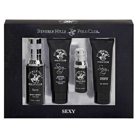 Beverly Hills Polo Club Sexy for Men Exclusive Four Piece Set - 1.0 set