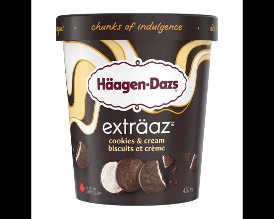 Haagen-Dazs exträaz Cookies & Cream 450ml