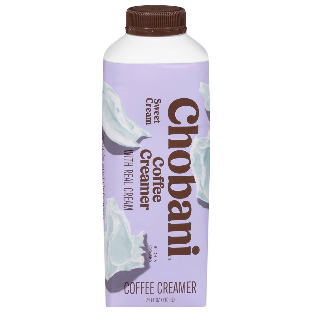 Chobani Coffee Creamer, Sweet Cream (24 fl oz)