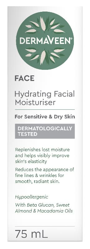 Dermaveen Face Hydrating Moisturiser 75ml
