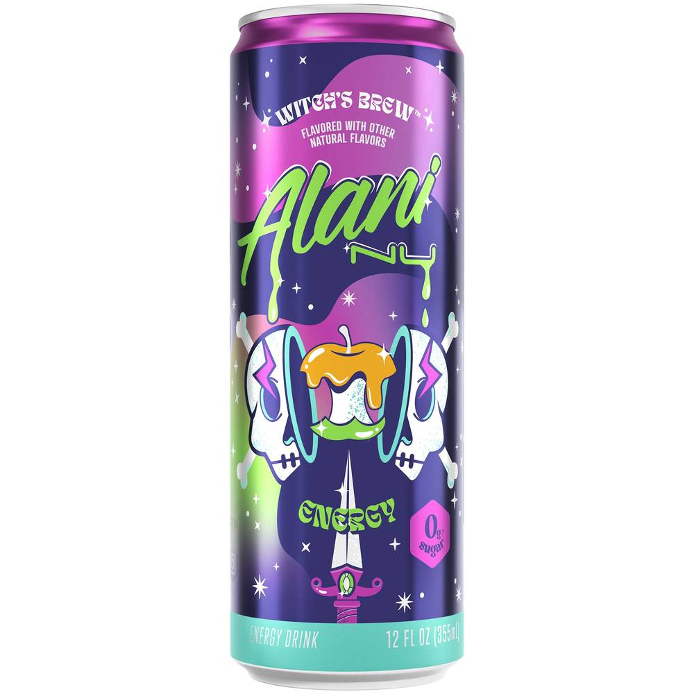 Alani Nu Energy Drink Limited Edition (12 pack, 12 fl oz) (witch's brew)