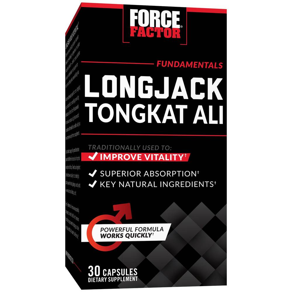 Force Factor Longjack Tongkat Ali Capsules