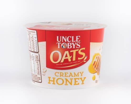 Uncle Tobys Oats Creamy Honey 50g