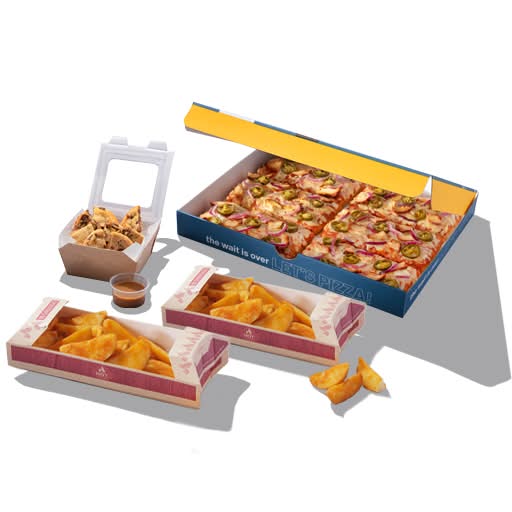 6 Slice Pizza Meal Deal Bundle