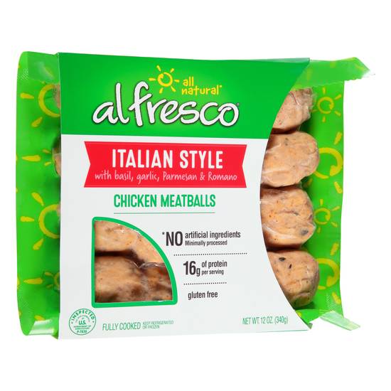 Al Fresco Italian Style Chicken Meatballs (12 oz)