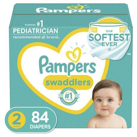 Pampers Swaddlers Diapers Super pack (84 units)