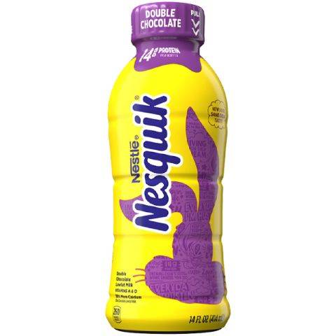 NESQUIK Low Fat Double Chocolate Milk 14oz