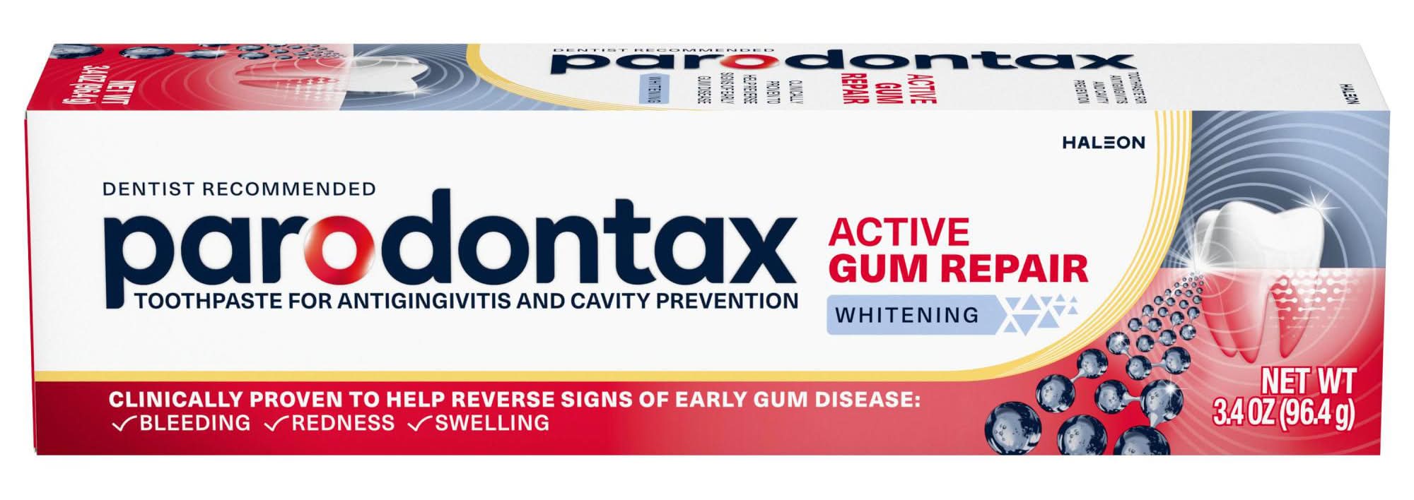 Parodontax Whitening Active Gum Repair Toothpaste (3.4 oz)