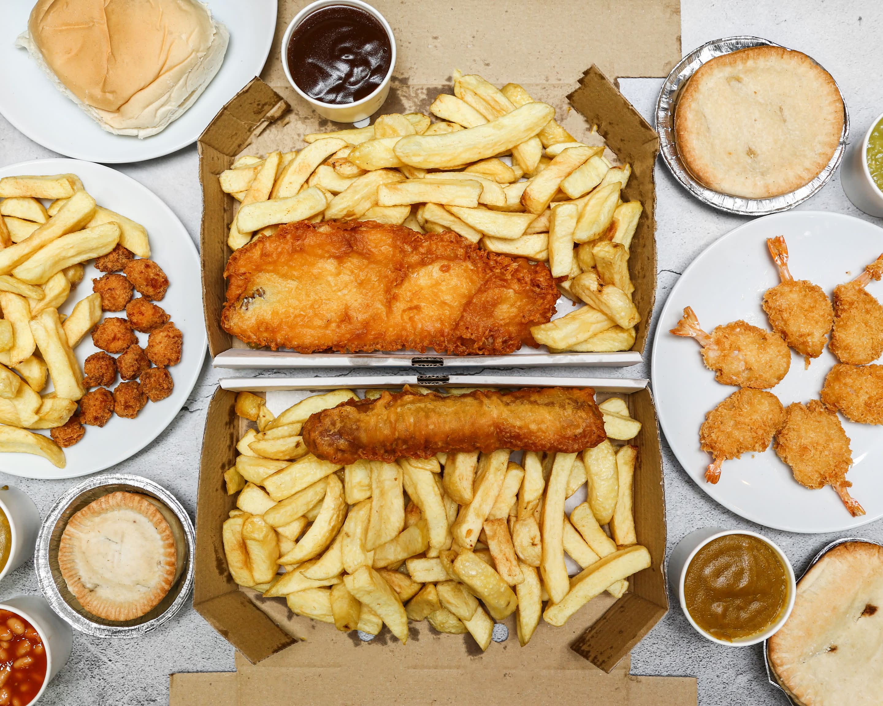 Central Manchester Chippy Menu Deals & Prices - Manchester Delivery ...