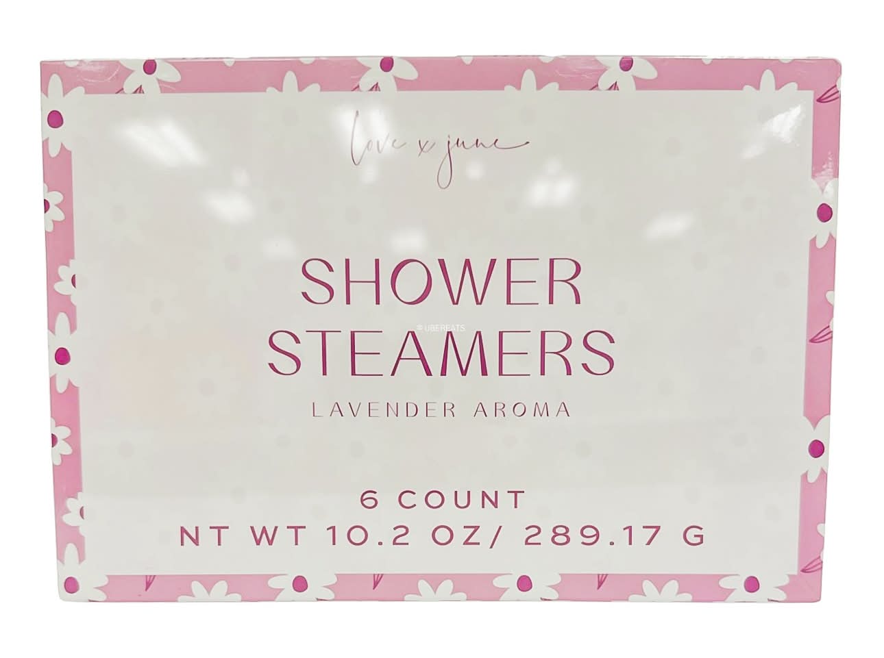 Love X June Shower Steamers Bars, Lavender (10.2 oz, 6 ct)