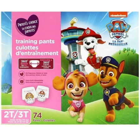 Parent's Choice Training Pants, 2T/3T (74 ct)