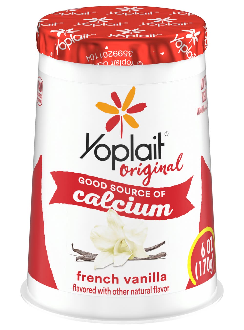 Yoplait Original Yogurt, French Vanilla (6 oz)