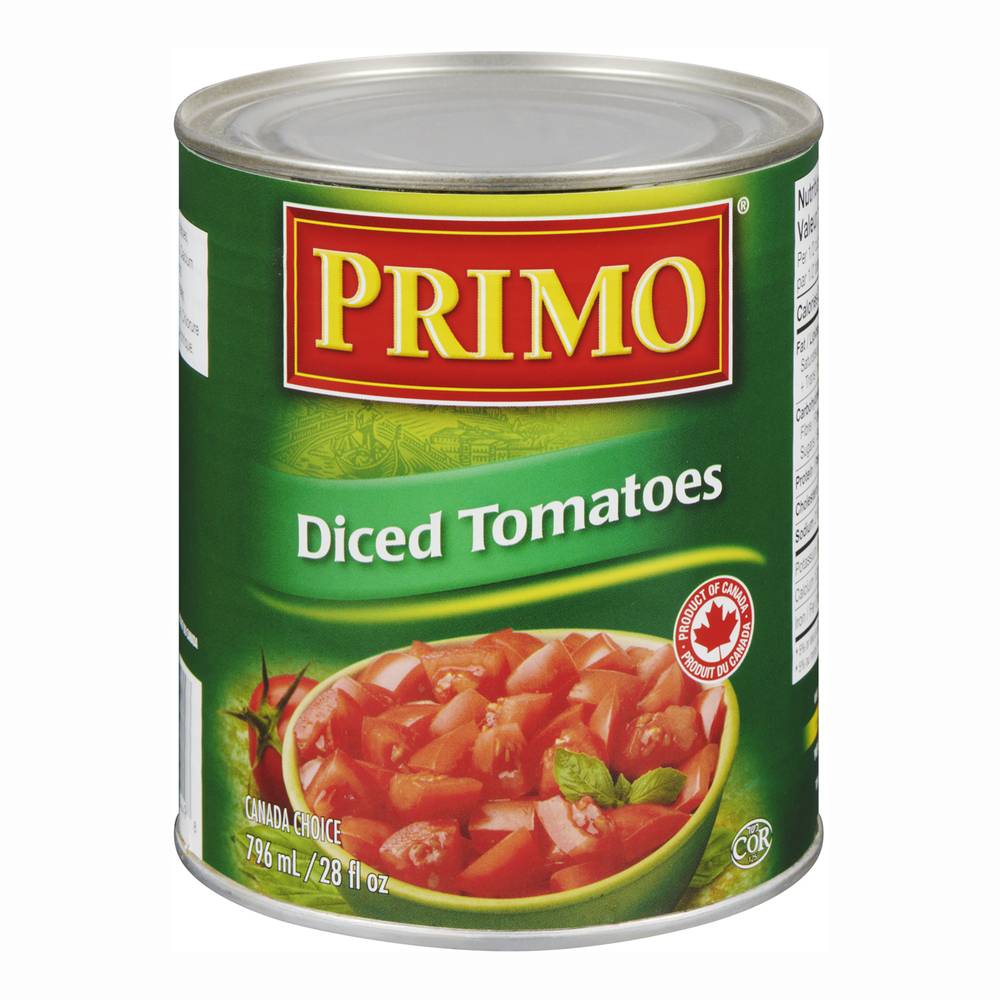 Primo Canned Diced Tomatoes (796 ml)