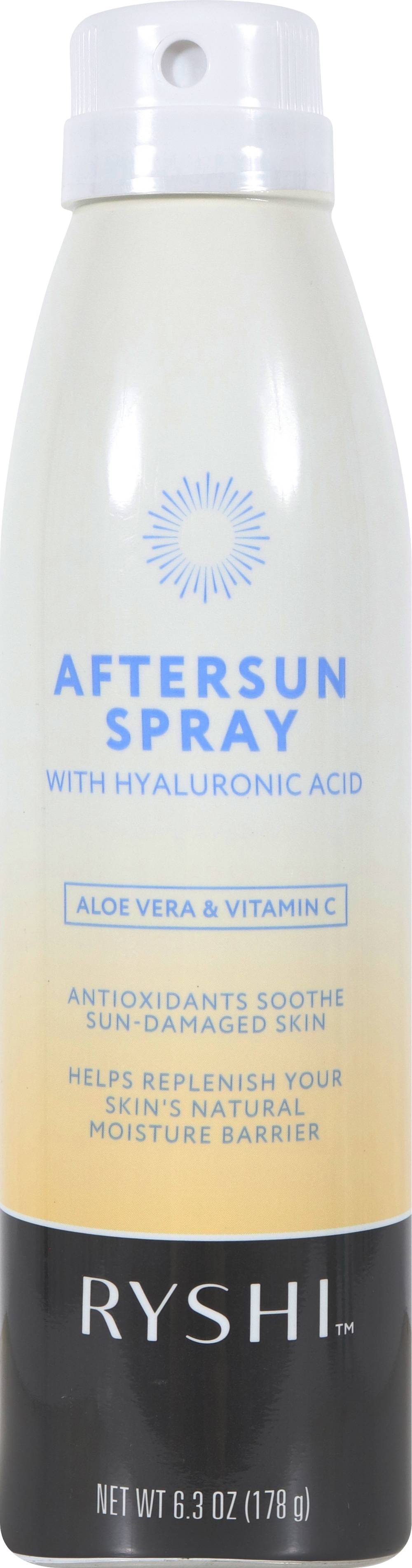 Ryshi Aftersun Spray W/ Hyaluronic Spray - 6.3 oz