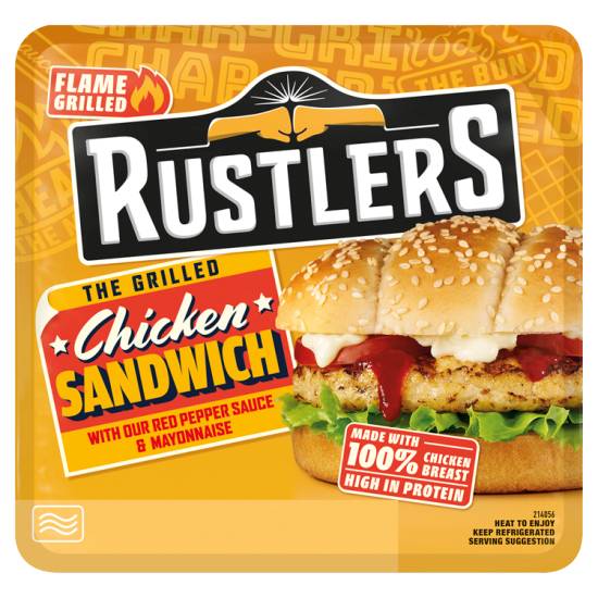 Rustlers the Grilled Chicken Sadwich