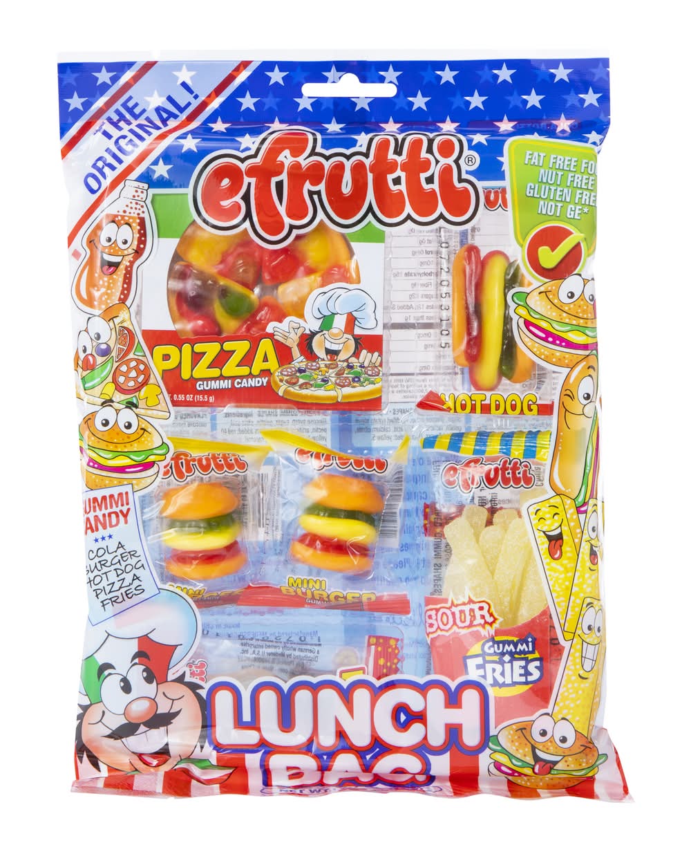Efrutti® Lunch Bag Gummi Candy 2.7oz
