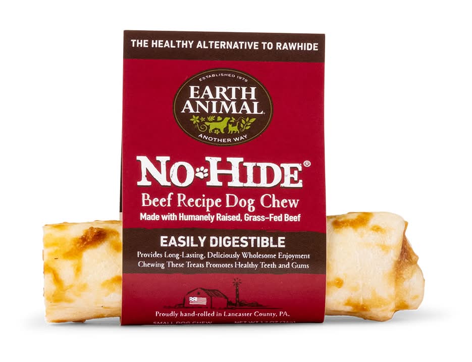Earth Animal No-Hide Beef Roll Dog Chew Treat (Small - 1 ct)