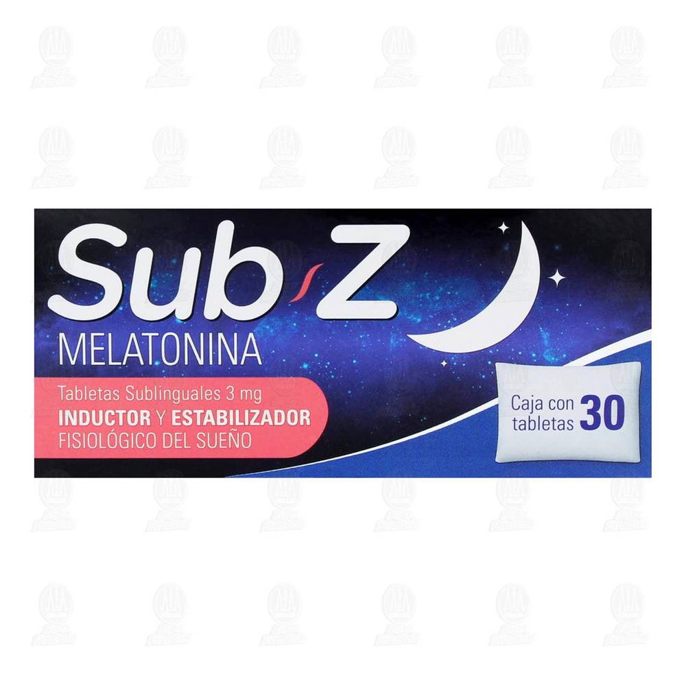 Medix · Sub z melatonina tabletas 3 mg (30 un)