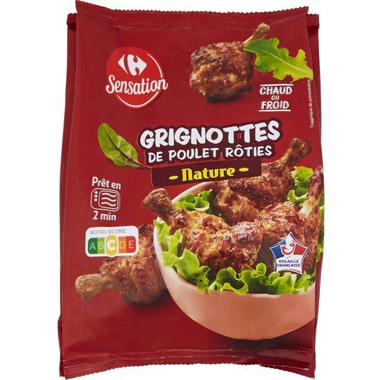 Carrefour Sensation - Grignottes de poulet rôties nature