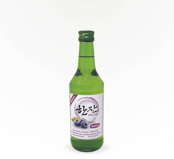 Han Jan Blueberry Soju (375ml bottle)