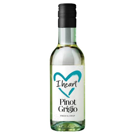 I Heart Pinot Grigio Wine (187 ml) (white)