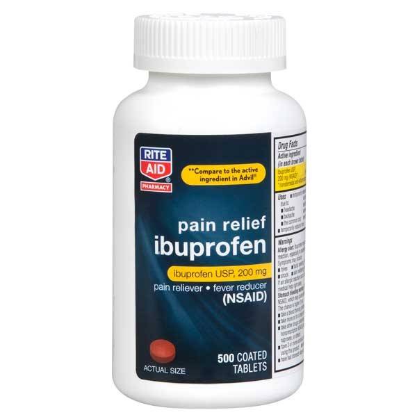 Rite Aid Pain Relief Ibuprofen (500 ct)