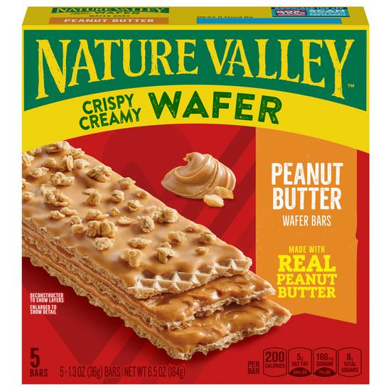 Nature Valley Crispy Creamy Peanut Butter Wafer Bars 5 (ct)