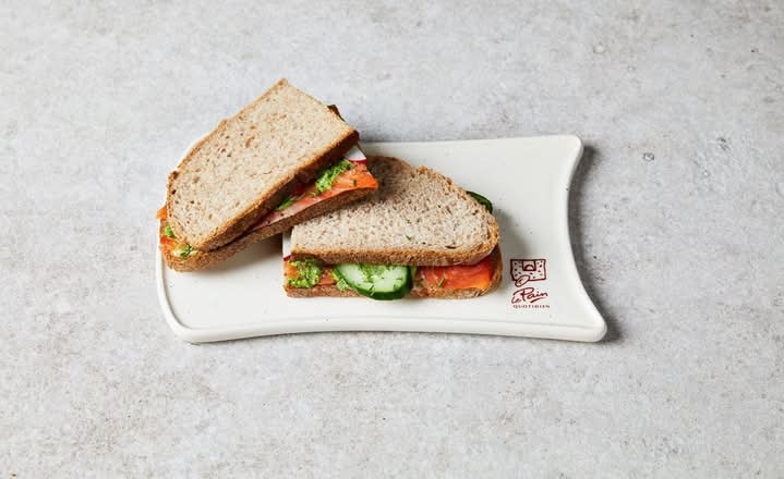 Gerookte Atlantische Zalm & Avocado King Size