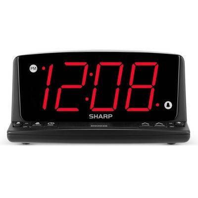 Sharp Led Night Light Alarm Clock With Jumbo Display