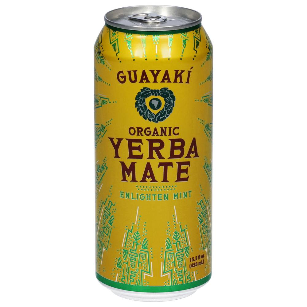 Guayaki Organic Yerba Mate Enlighten Drink (15.5 fl oz) (mint)