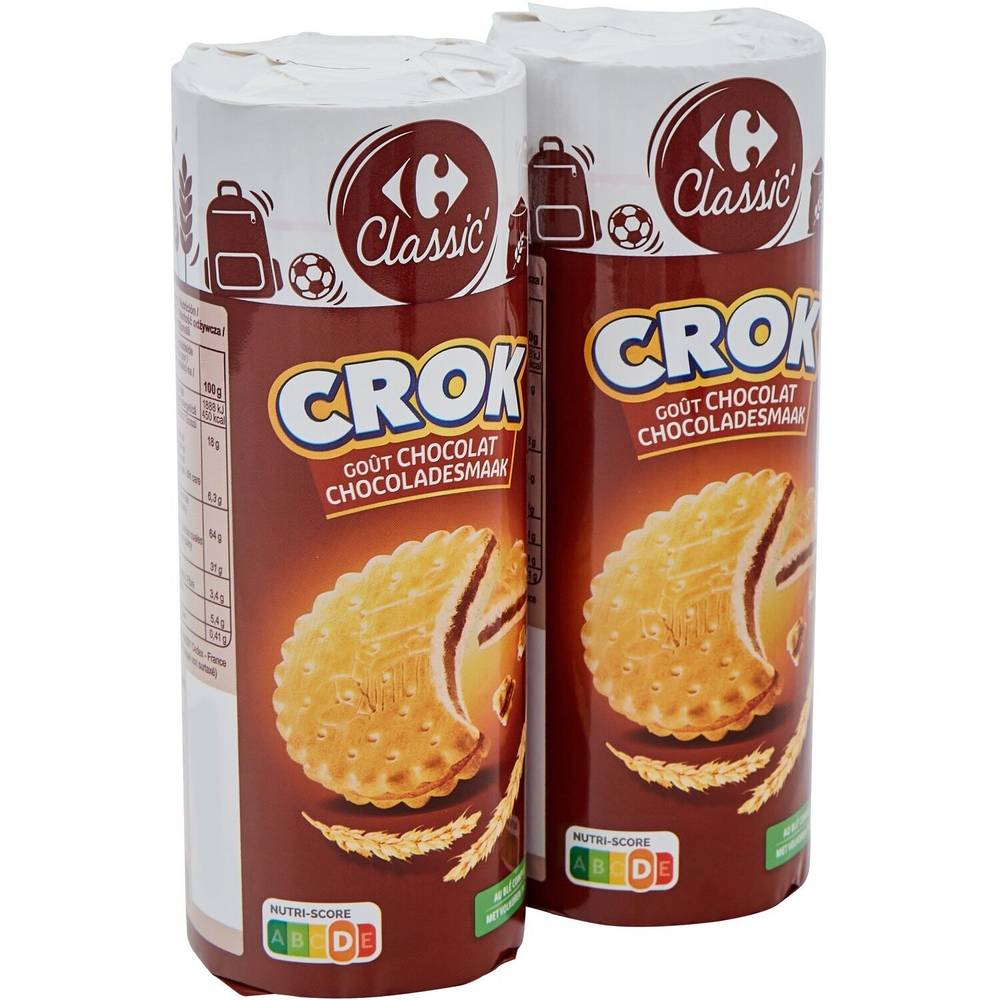 Carrefour - Biscuits goût chocolat (2ct)