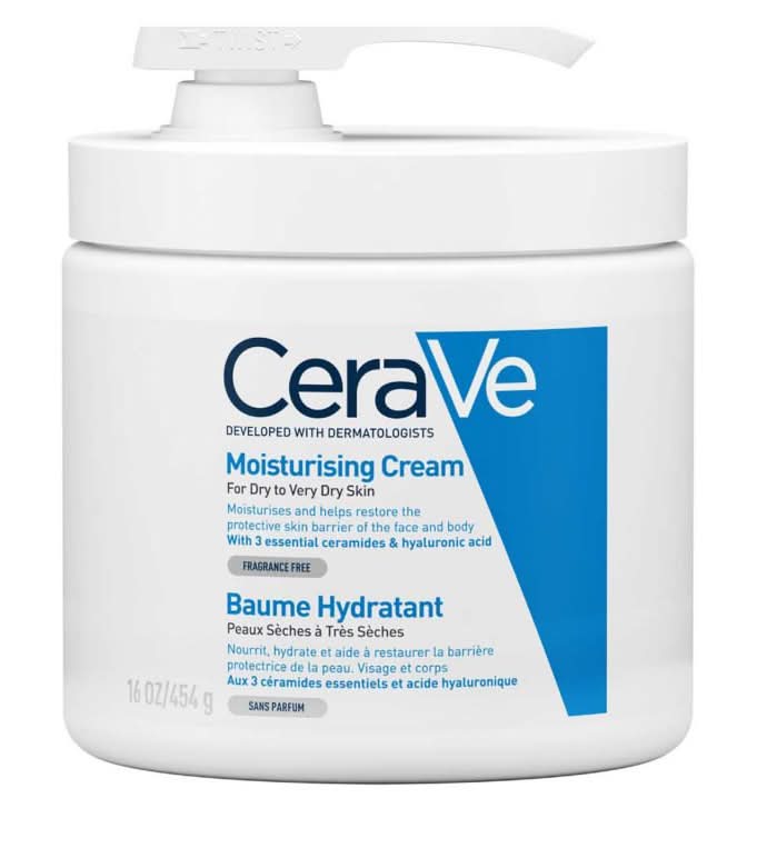 CeraVe Moisturising Cream For Dry To Dry Skin (454ml)