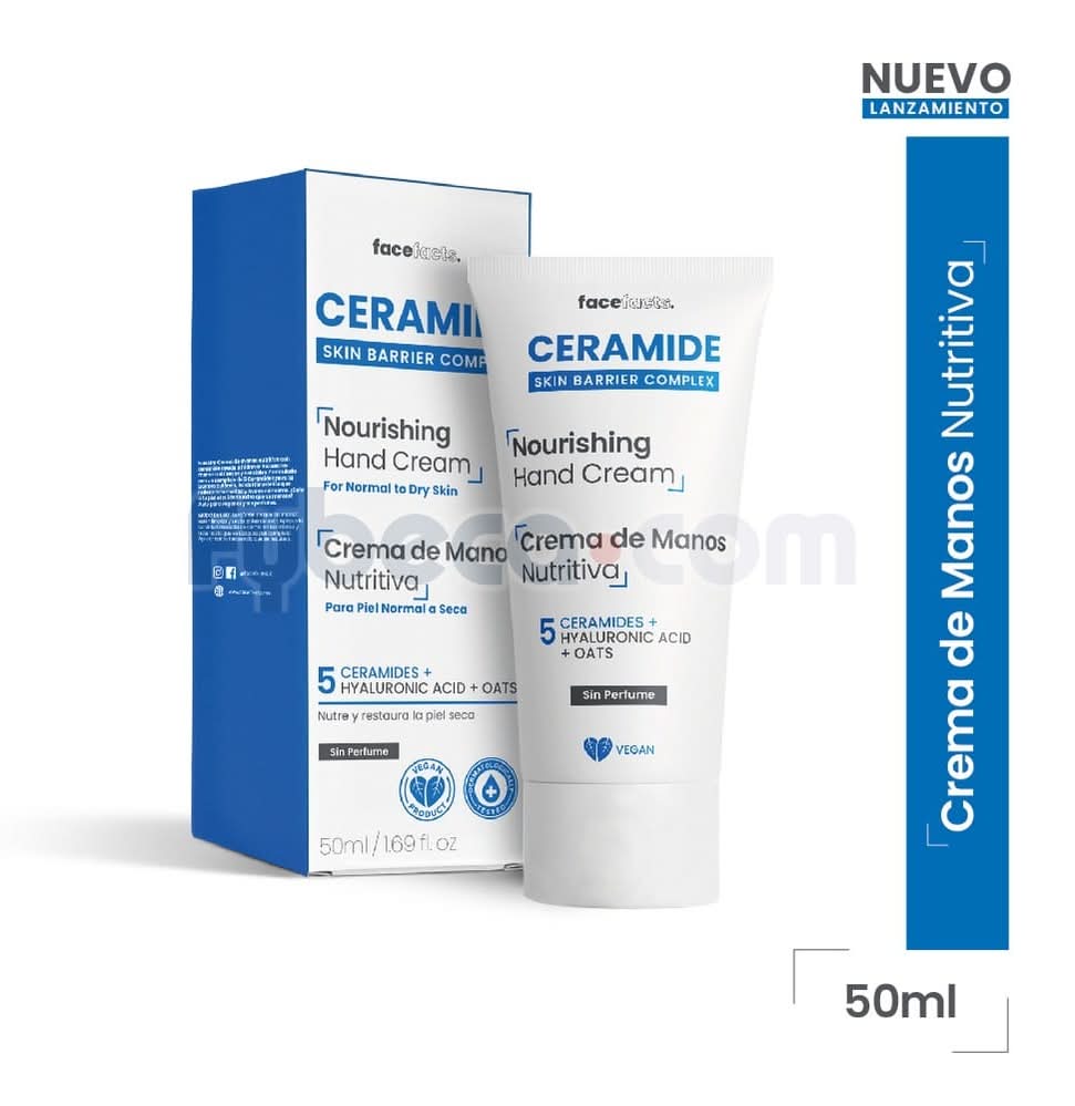 Ceramide Crema De Mano Nutritiva 50Ml
