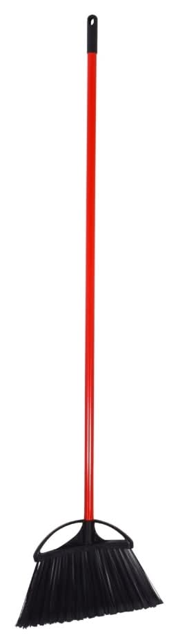 Value Giant Angle Brooms, 54 in, Black-Red