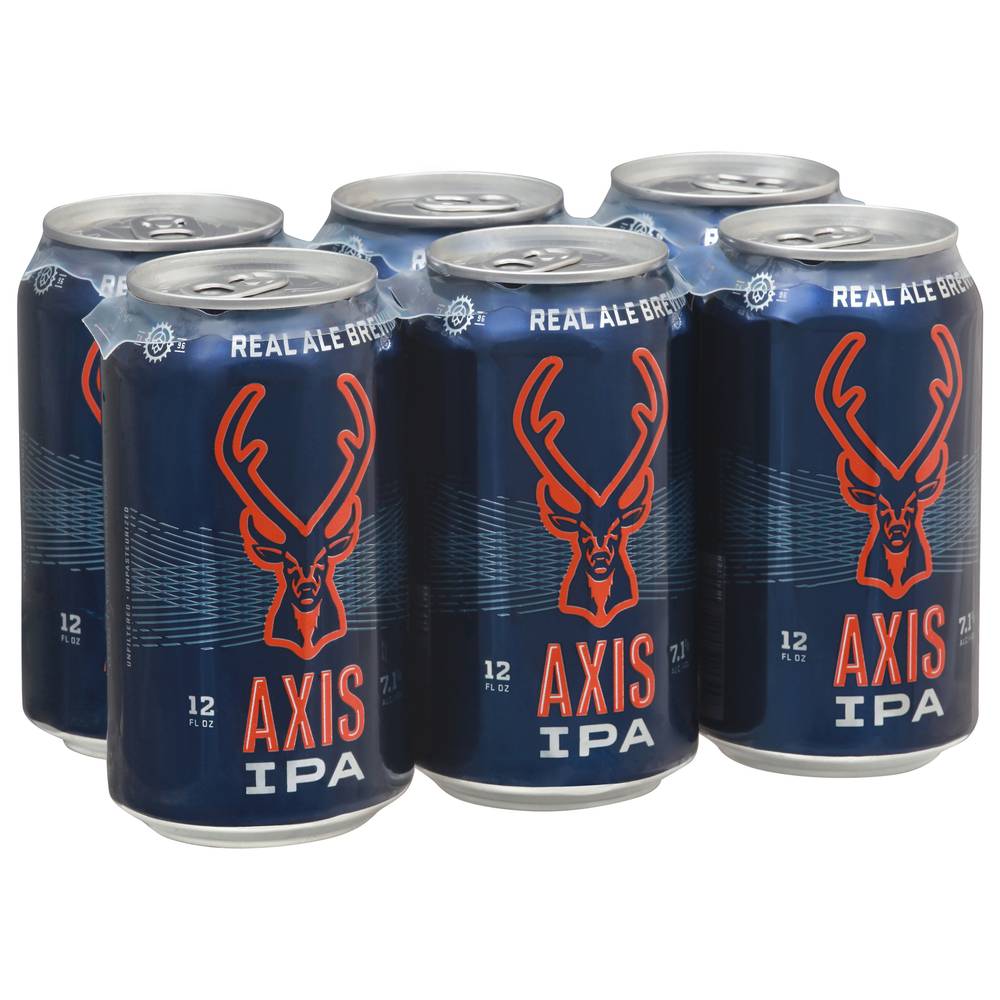 Real Ale Brewing Co. Axis Domestic Ipa Beer (6 x 12 fl oz)