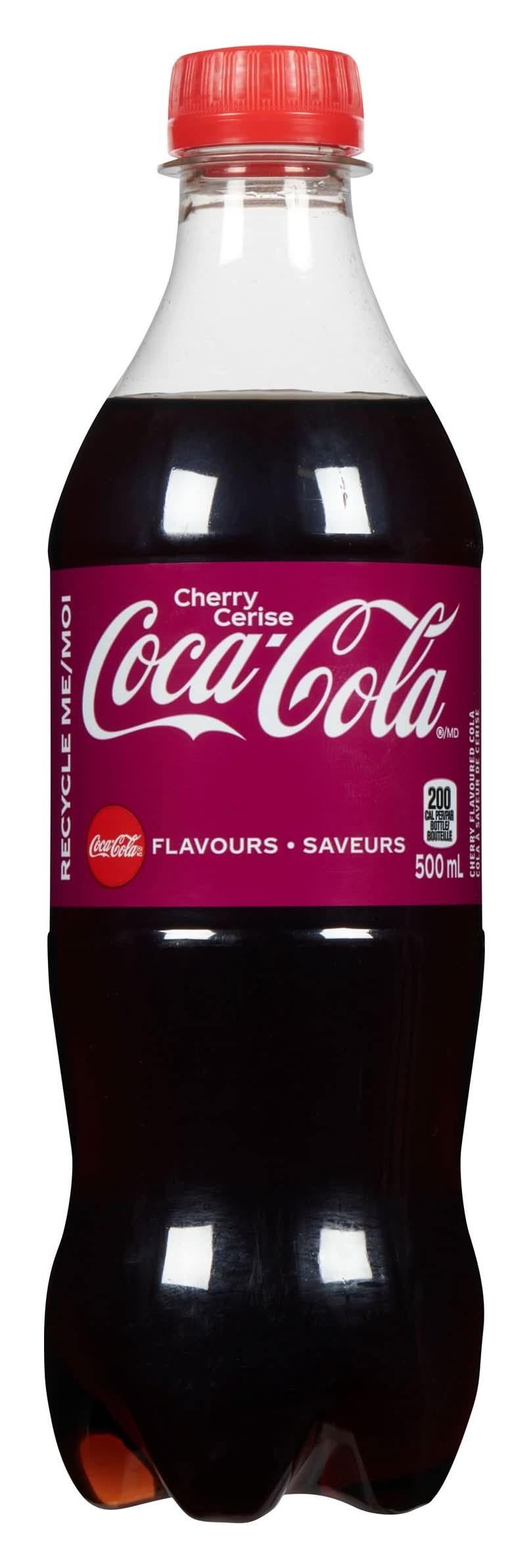 Coca-Cola Flavored Soda, Cherry (500 ml)