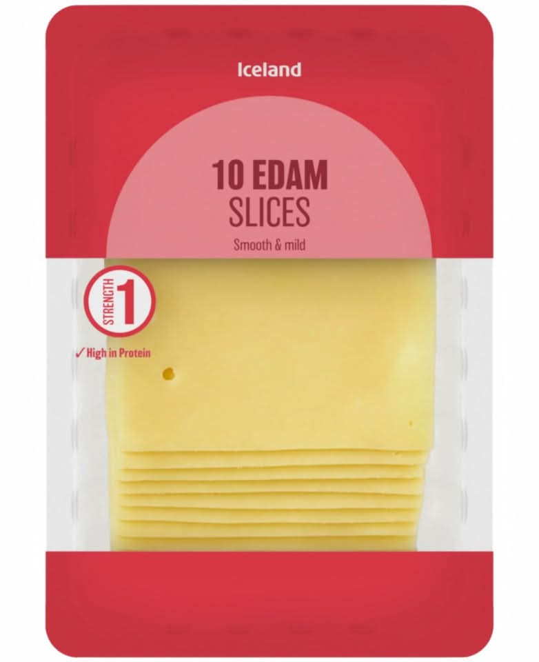 Iceland Edam Slices (10 pack)