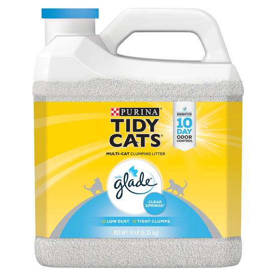 Purina Tidy Cats Clumping Cat Litter Glade Clear Springs