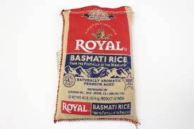 Royal - Basmati Rice - 40 lb Bag (Case of 1)