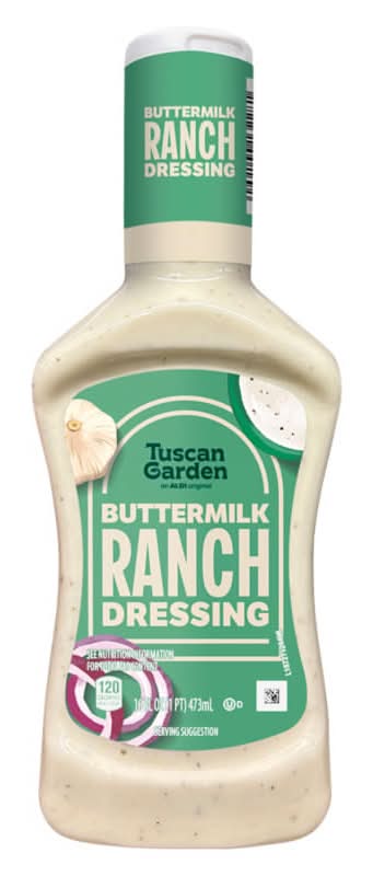 Tuscan Garden Ranch Dressing, Buttermilk (16 fl oz)