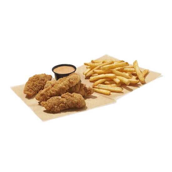 All-Natural Chicken Strips & Fries