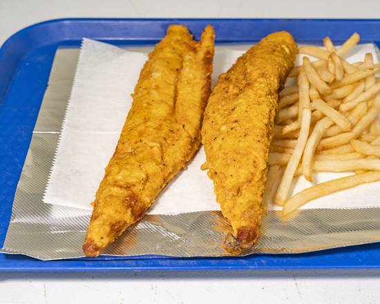 2 pcs Whiting Fish