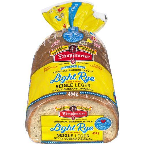 Dimpflmeier pain de seigle léger schweden brot (454 g) - schweden brot light rye bread (454 g)