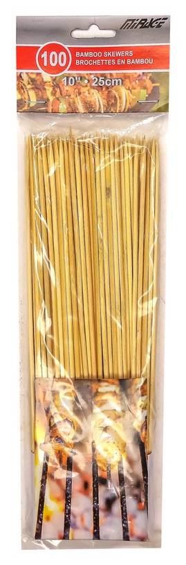 Mirage bambou 10po  (40 g) - bamboo skewers (100 units)