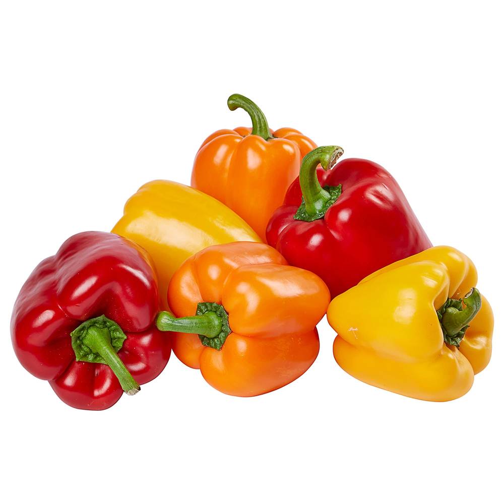 Mixed Bell Peppers, 6-count