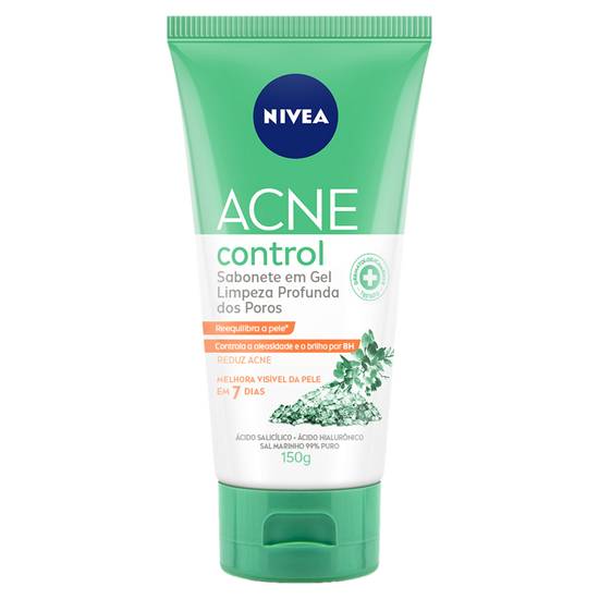 Nivea sabonete facial em gel acne control (150g)
